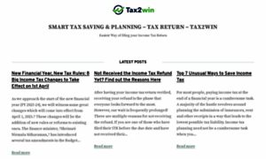 Blog.tax2win.in thumbnail