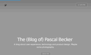 Blog.thepascalbecker.com thumbnail