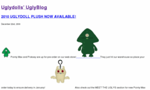 Blog.uglydolls.com thumbnail