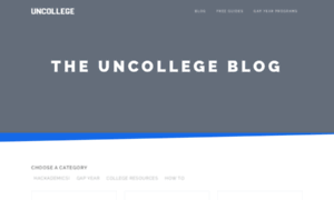 Blog.uncollege.org thumbnail