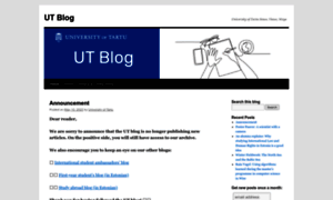 Blog.ut.ee thumbnail
