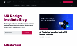 Blog.uxdesigninstitute.com thumbnail