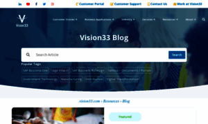 Blog.vision33.com thumbnail