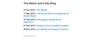 Blog.watchandcode.com thumbnail