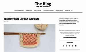 Blog.weareknitters.fr thumbnail