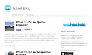 Blog.wehostels.com thumbnail