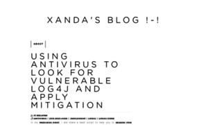 Blog.xanda.org thumbnail