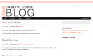 Blog2008.taubertal-festival.de thumbnail
