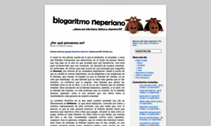 Blogaritmoneperiano.wordpress.com thumbnail