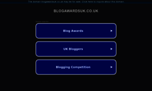 Blogawardsuk.co.uk thumbnail