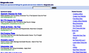 Blogcode.com thumbnail