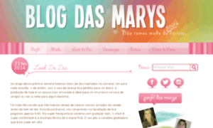 Blogdasmarys.com.br thumbnail