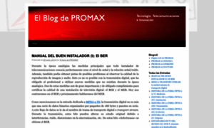 Blogdepromax.wordpress.com thumbnail