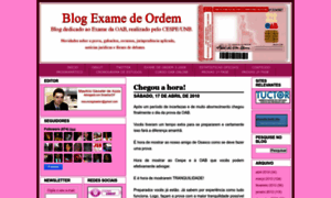 Blogexamedeordem.blogspot.com.br thumbnail