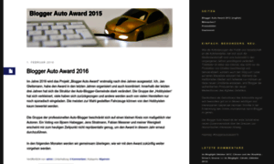 Blogger-auto-award.de thumbnail