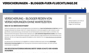Blogger-fuer-fluechtlinge.de thumbnail