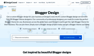 Blogger.designcrowd.com thumbnail