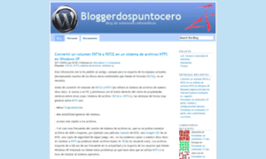 Bloggerdospuntocero.wordpress.com thumbnail