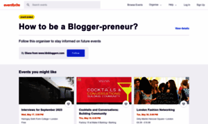Bloggerpreneur.eventbrite.co.uk thumbnail