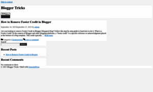 Bloggertricks.com thumbnail