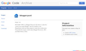 Bloggeryard.googlecode.com thumbnail