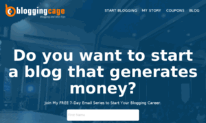 Bloggingcage.in thumbnail