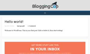 Bloggingcop.com thumbnail
