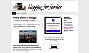 Bloggingforfoodies.com thumbnail
