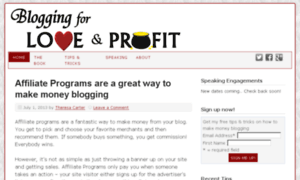 Bloggingforloveandprofit.com thumbnail