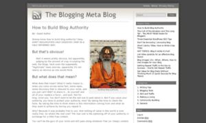 Bloggingmetablog.com thumbnail