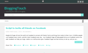 Bloggingtouch.com thumbnail