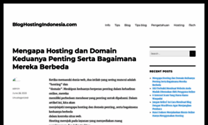 Bloghostingindonesia.com thumbnail