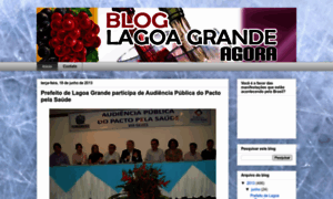 Bloglagoagrandeagora.blogspot.com.br thumbnail