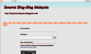 Bloglistmalaysia.blogspot.com thumbnail