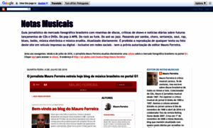 Blognotasmusicais.com.br thumbnail