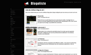 Blogoliste.fr thumbnail
