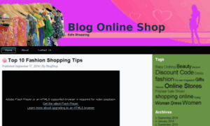 Blogonlineshop.com thumbnail