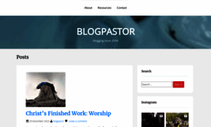 Blogpastor.net thumbnail