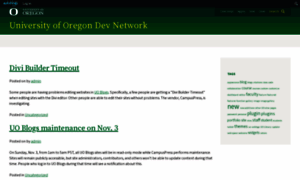 Blogs-dev.uoregon.edu thumbnail