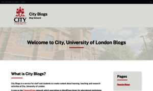 Blogs.city.ac.uk thumbnail