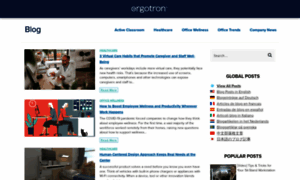 Blogs.ergotron.com thumbnail