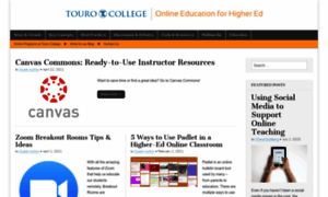 Blogs.onlineeducation.touro.edu thumbnail