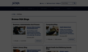 Blogs.sqa.org.uk thumbnail