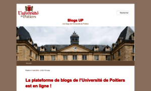 Blogs.univ-poitiers.fr thumbnail