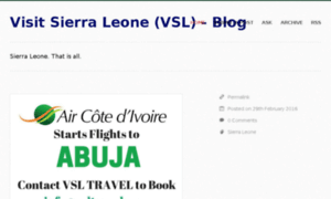 Blogs.visitsierraleone.org thumbnail