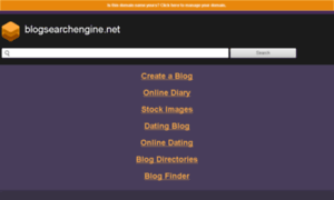 Blogsearchengine.net thumbnail