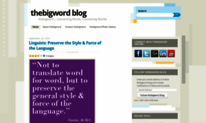 Blogthebigword.wordpress.com thumbnail