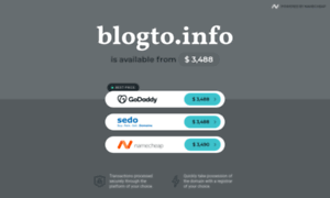 Blogto.info thumbnail