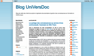 Bloguniversdoc.blogspot.fr thumbnail