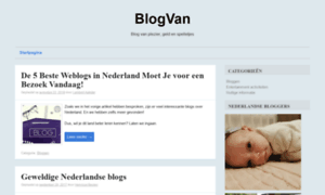 Blogvan.nl thumbnail